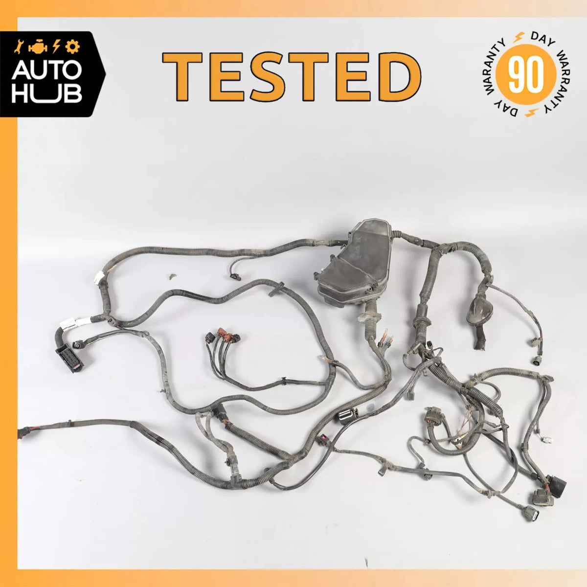 11-14 Porsche Cayenne 958 Hybrid S Engine Motor Wire Wiring Cable Harness OEM - photo 1