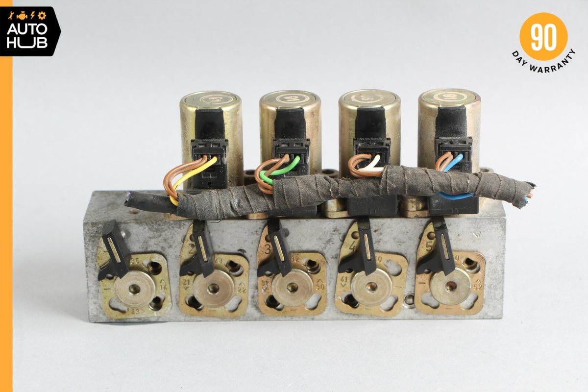 90-02 Mercedes R129 300SL SL600 Right Top Hydraulic Valve Block Solenoid OEM - photo 1