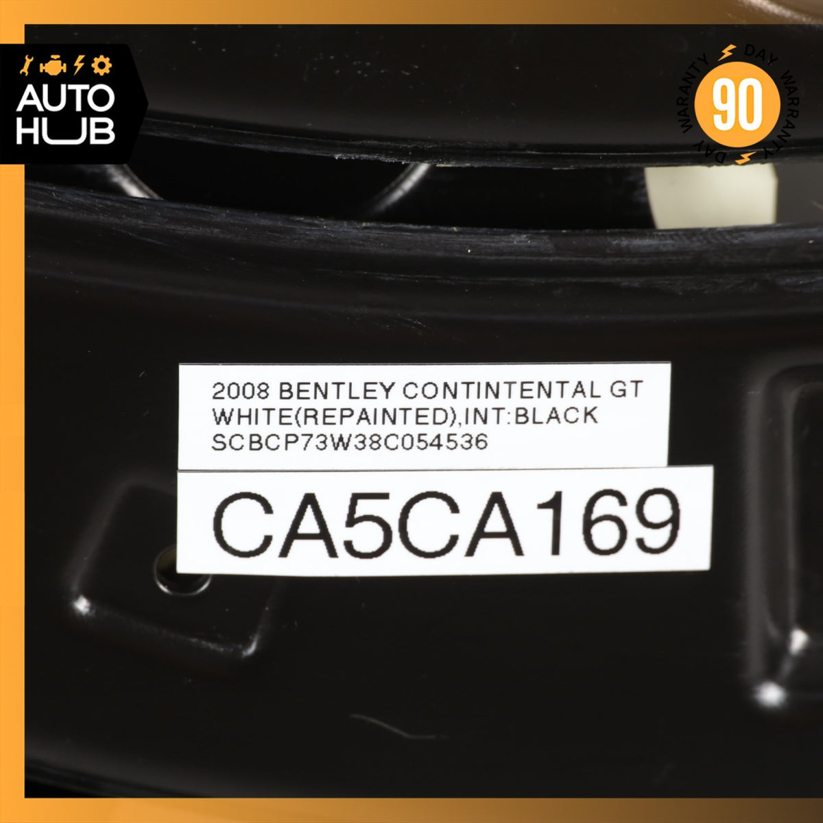08-10 Bentley Continental GT Coupe Rear Right Side Window Regulator OEM 87k - photo 14