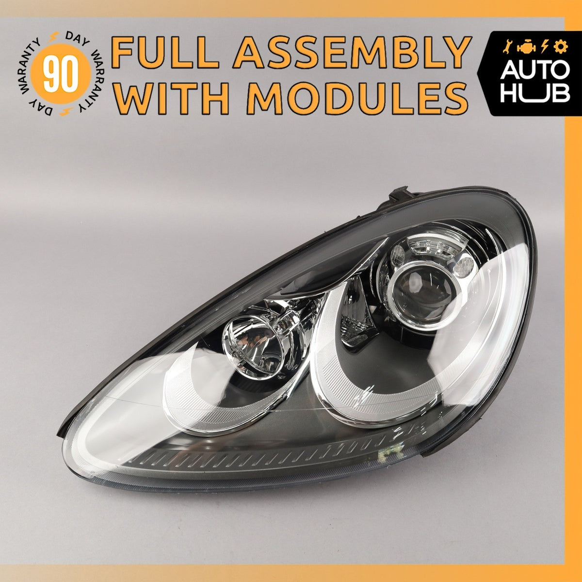 11-14 Porsche Cayenne 958 Left Driver Side Headlight Lamp Bi-Xenon OEM - photo 1