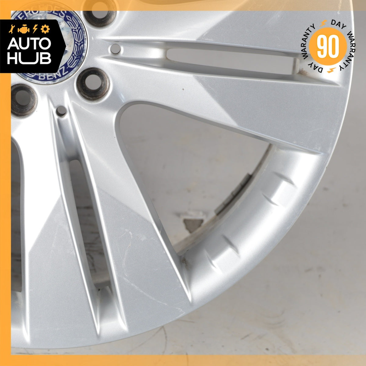 Mercedes X164 GL350 GL450 8.5 x 20 20" Wheel Rim Silver 1644016002 OEM - photo 5