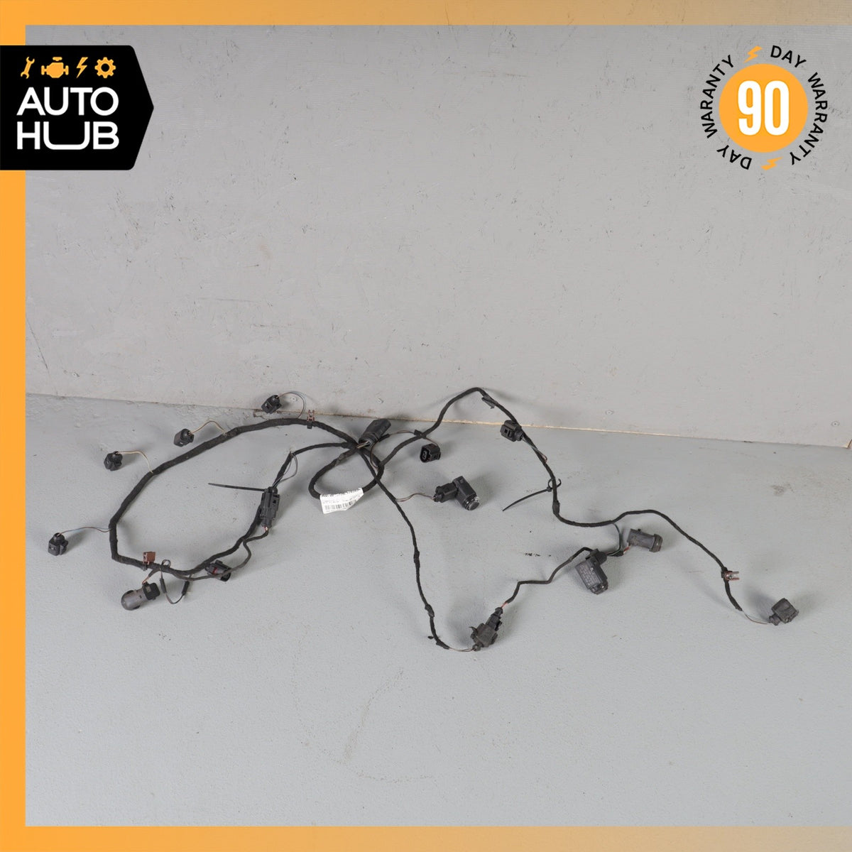 Bentley Continental GTC GT Rear Bumper Parking Sensor Wire Harness PDC OEM 40k - photo 14