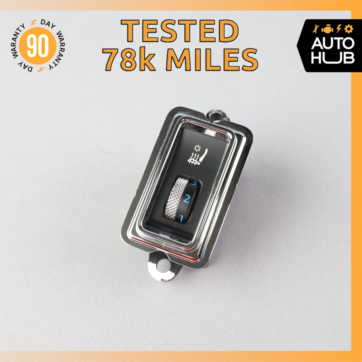 Bentley Continental Flying Spur Rear Left Seat Heating Control Switch OEM 78k - photo 1