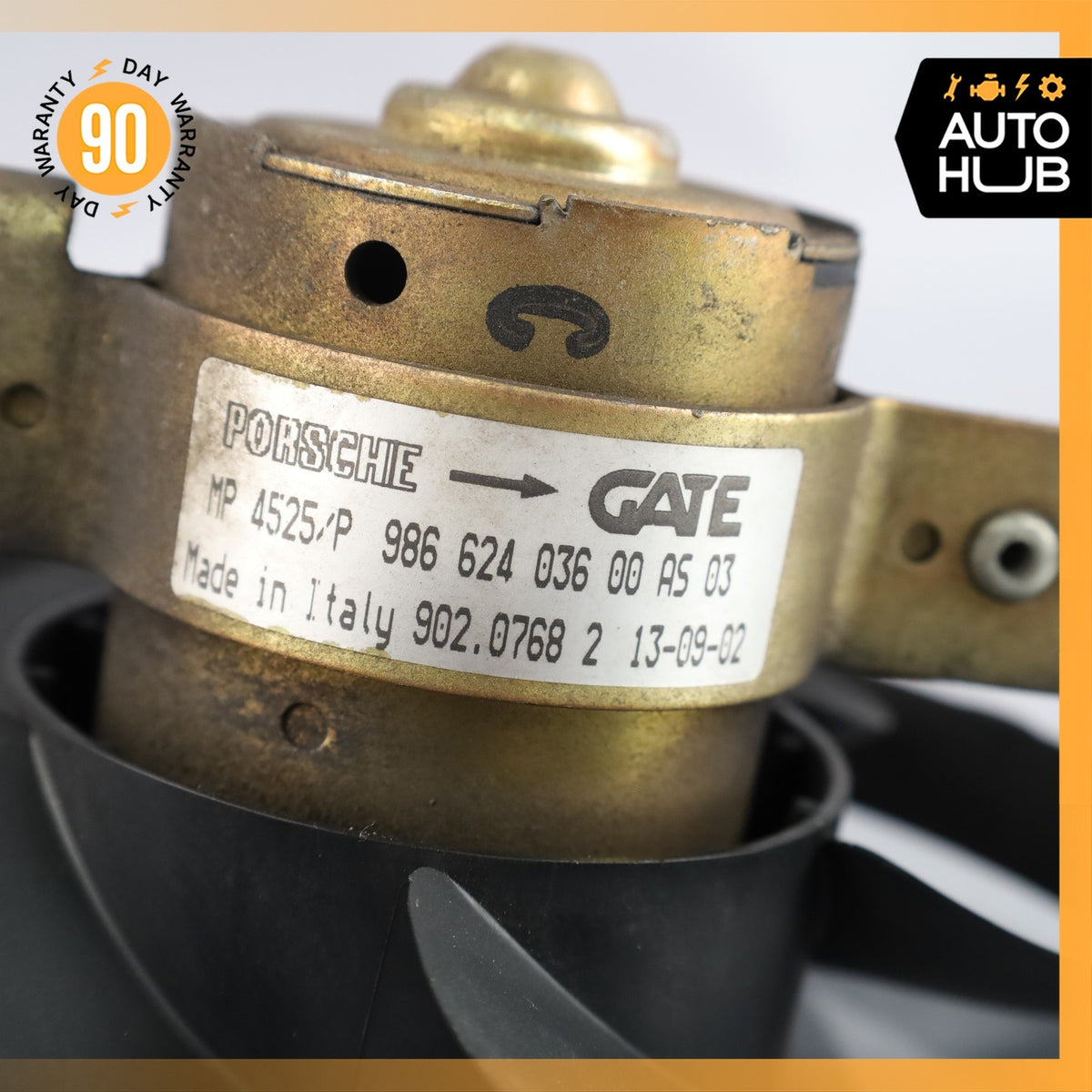 Porsche Boxster 986 Engine Radiator Cooling Fan Motor 98662403600 OEM - photo 9