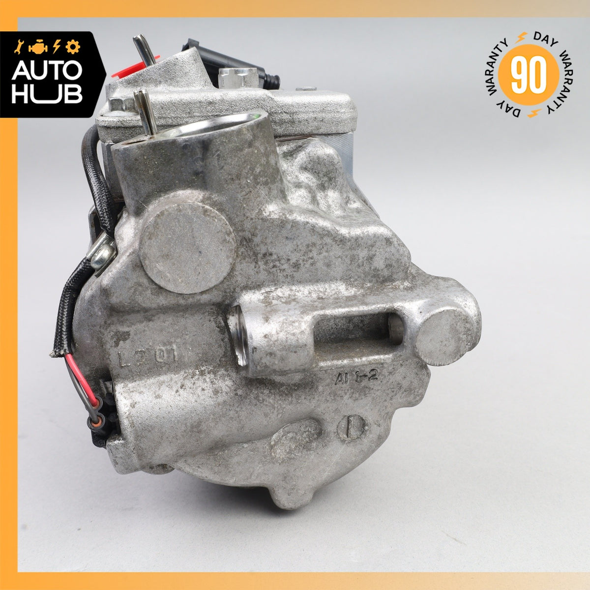 03-06 Mercedes R230 SL500 AC A/C Air Conditioning Compressor 0012300211 OEM 79k - photo 12