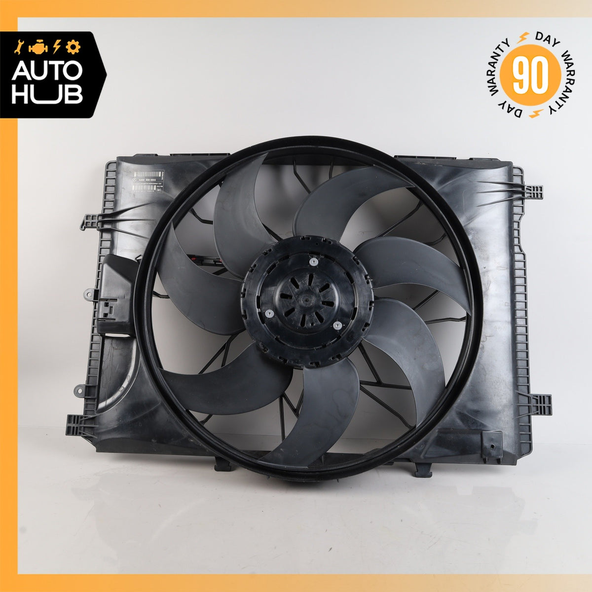 08-20 Mercedes X204 GLK350 C350 Engine Radiator Cooling Fan Motor Assembly OEM - photo 2
