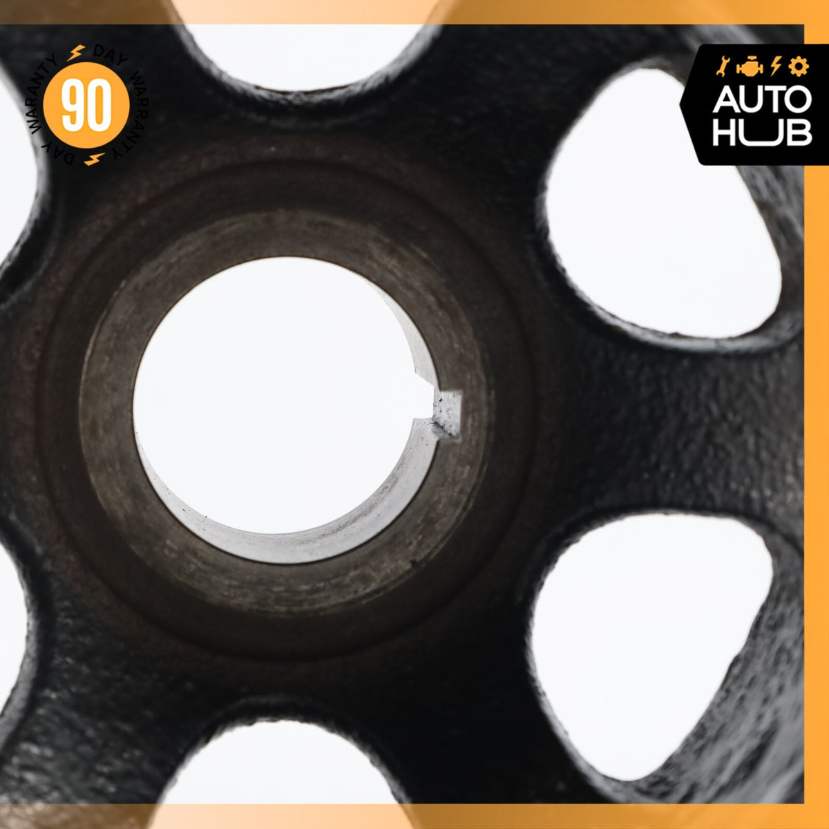 07-15 Mercedes W164 ML63 E63 SLS AMG Crank Shaft Pulley Harmonic Dampener OEM - photo 7