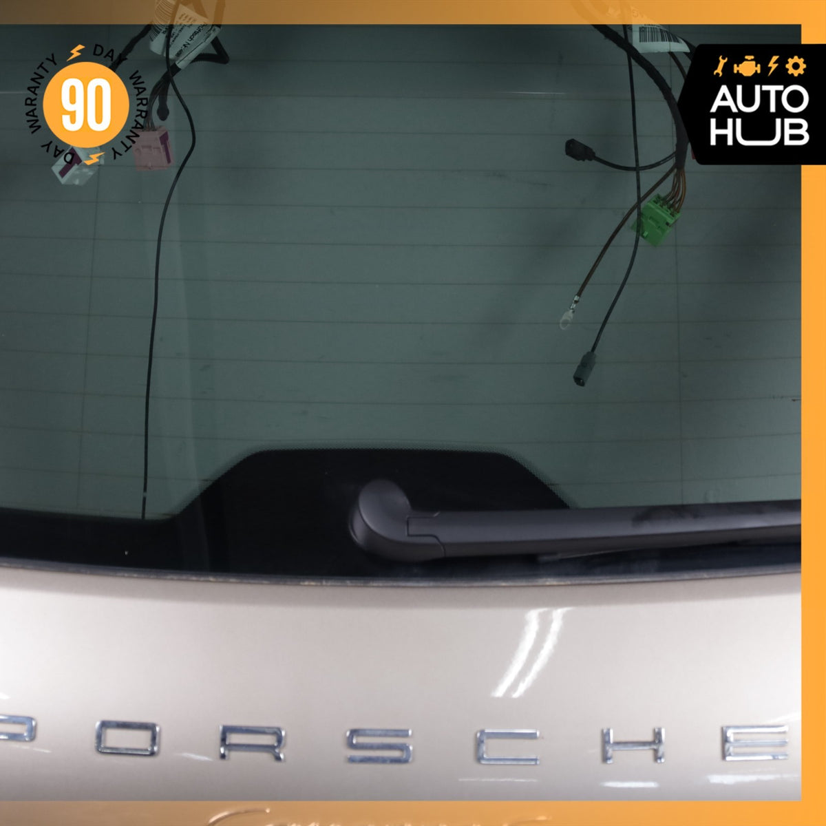 15-18 Porsche Cayenne 958 Trunk Lid Liftgate Tailgate Hatch Shell OEM - photo 6