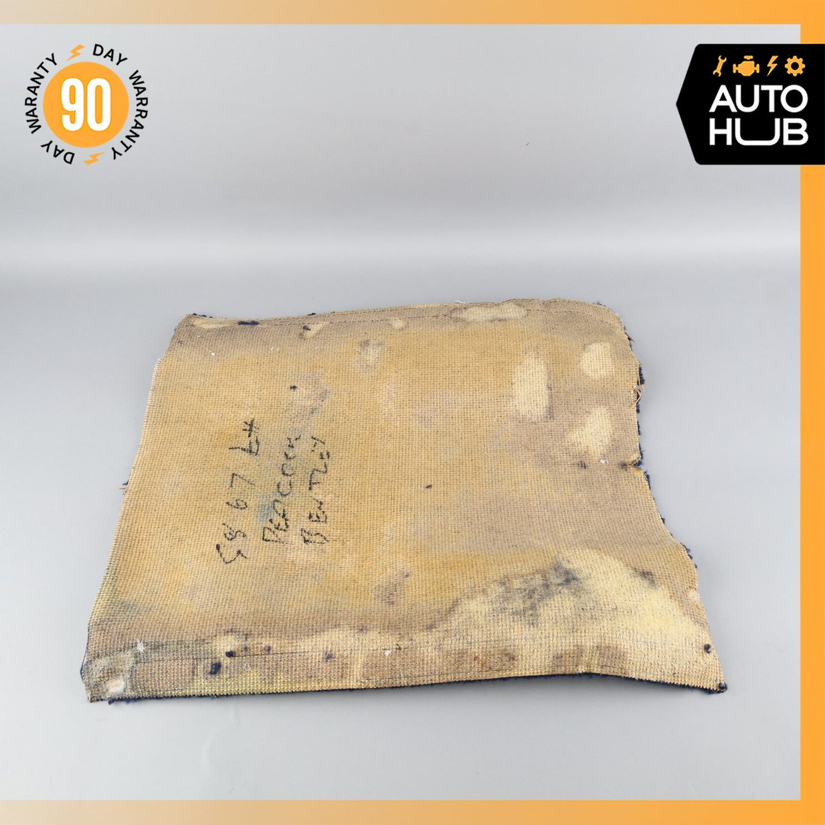 00-02 Bentley Arnage / RR Seraph Rear Floor Tunnel Carpet Cover Blue OEM 42k - photo 6