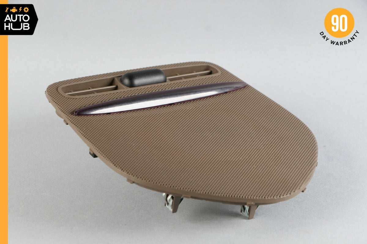 06-13 Mercedes X164 GL450 ML550 Dashboard Dash Grille Speaker Cover Brown OEM - photo 5