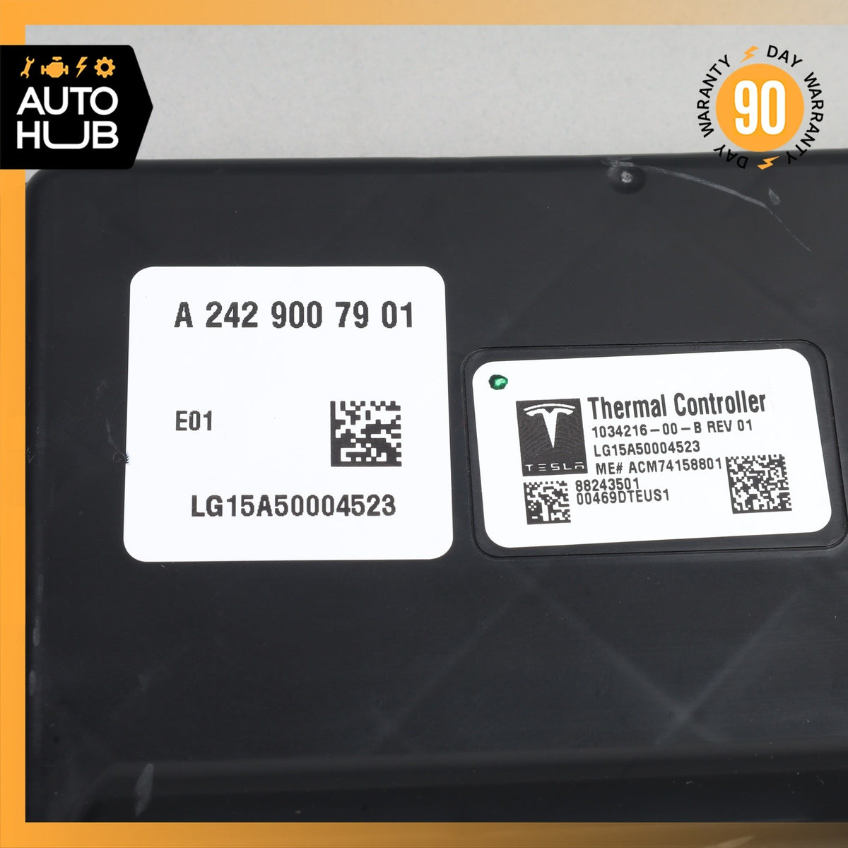 14-17 Mercedes W242 B250e Thermal Controller Control Module Mercedes OEM - photo 3
