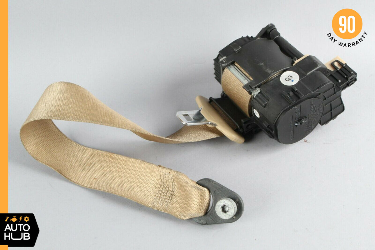 07-10 Mercedes W216 CL550 CL600 Seat Belt Retractor Left Driver Side Beige OEM - photo 1