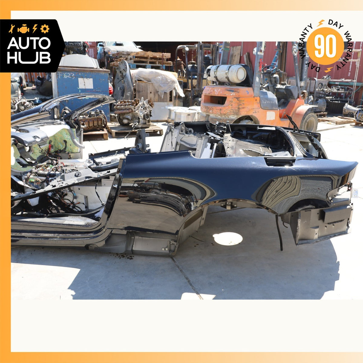 Aston Martin DB9 Volante Convertible Body Shell Frame OEM 22k - photo 1