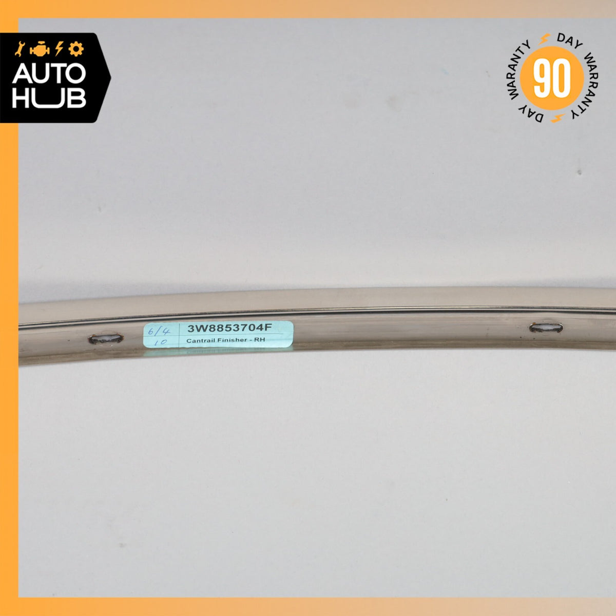 03-10 Bentley Continental GT Coupe Front Right Door Window Molding Frame OEM - photo 5