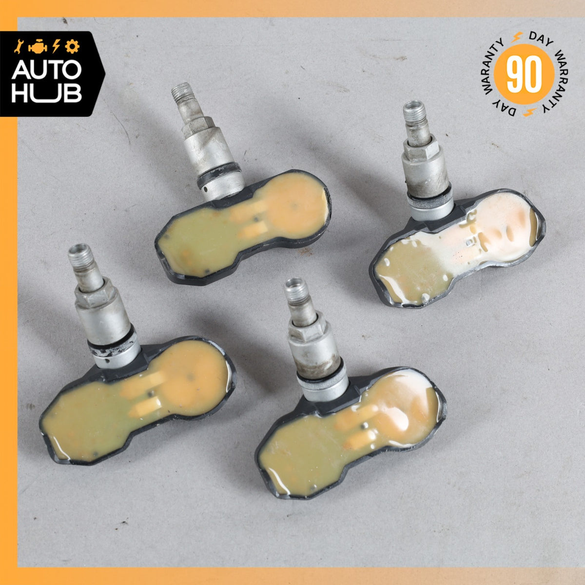 Aston Martin DB9 Rapide TPMS Tire Pressure Sensor Sensor 433.92 Mhz Set OEM 22k - photo 7