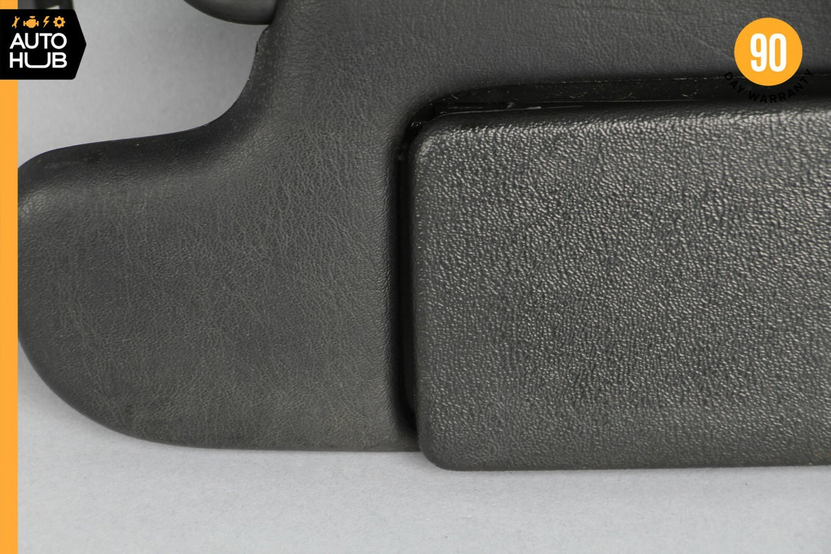 90-02 Mercedes R129 SL500 SL320 Left Driver Side Sun Visor Sunvisor Black OEM - photo 3