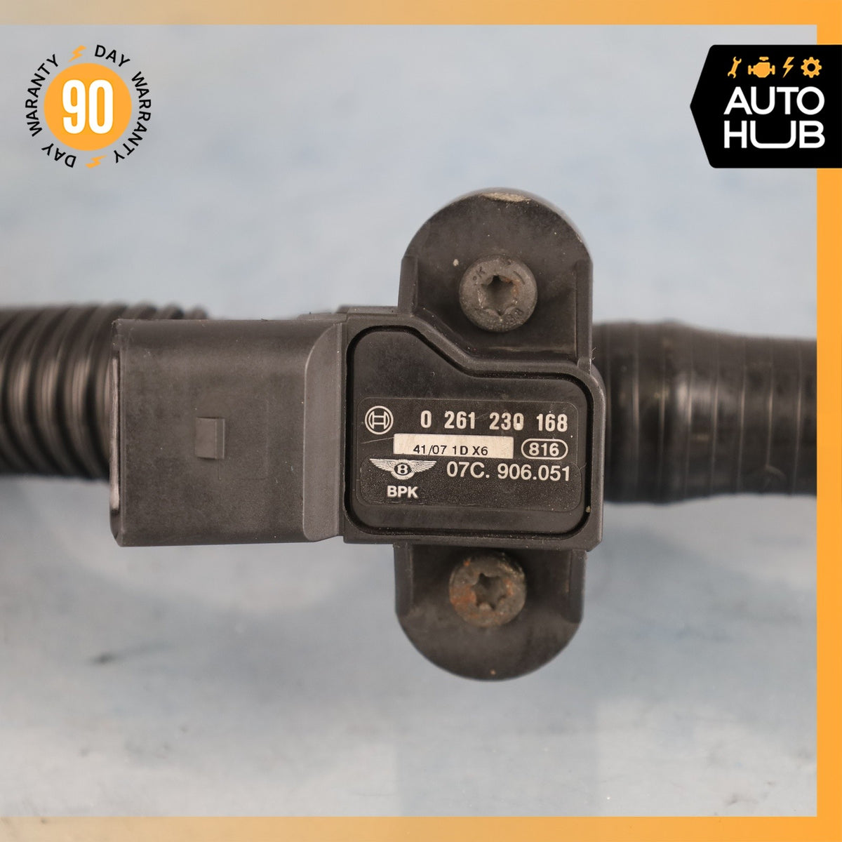 Bentley Continental GTC 6.0L W12 Secondary Air Smog Pump Hose Pipe 07C906051 OEM - photo 12