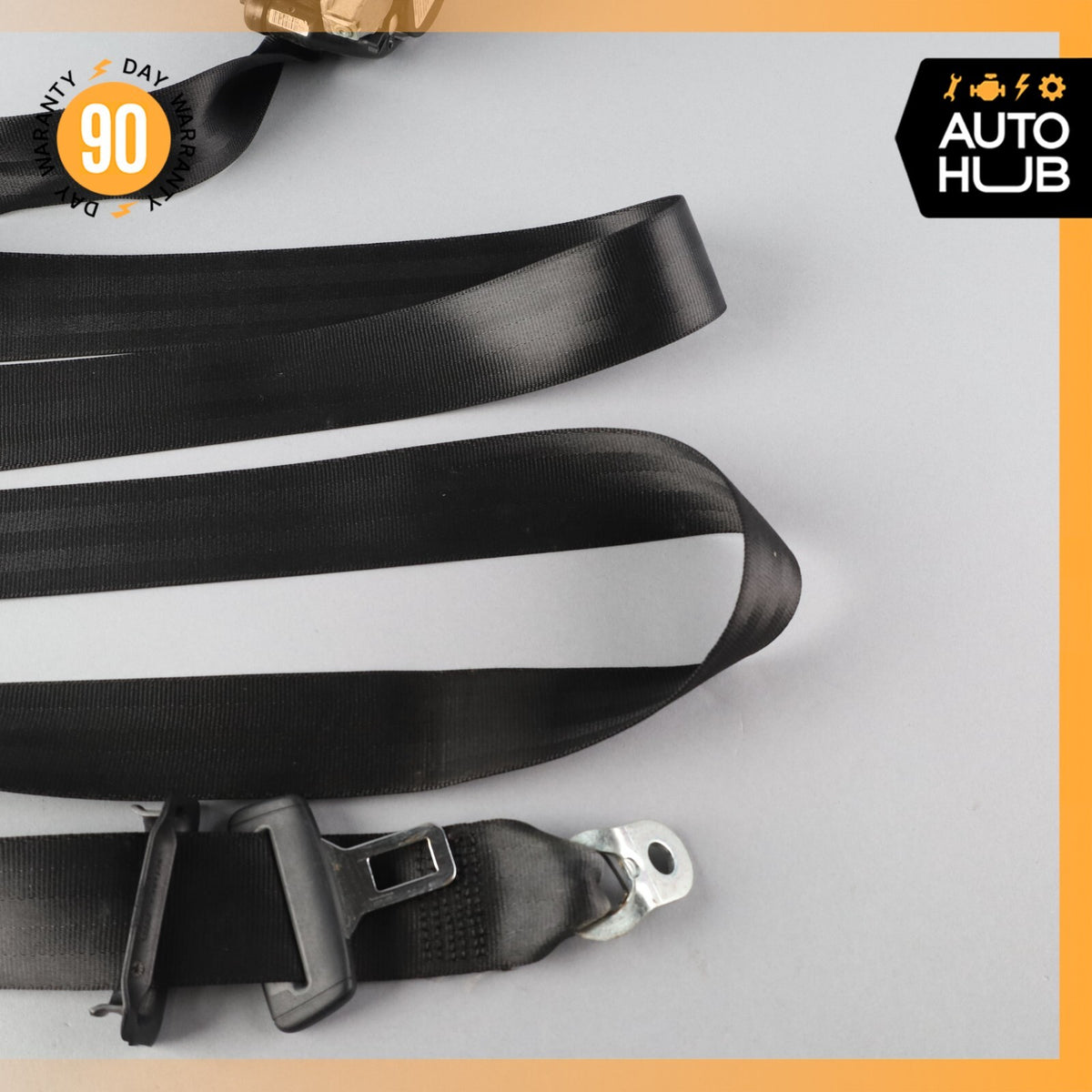 07-11 Bentley Continental GTC Rear Right or Left Side Seat Belt Black OEM - photo 5