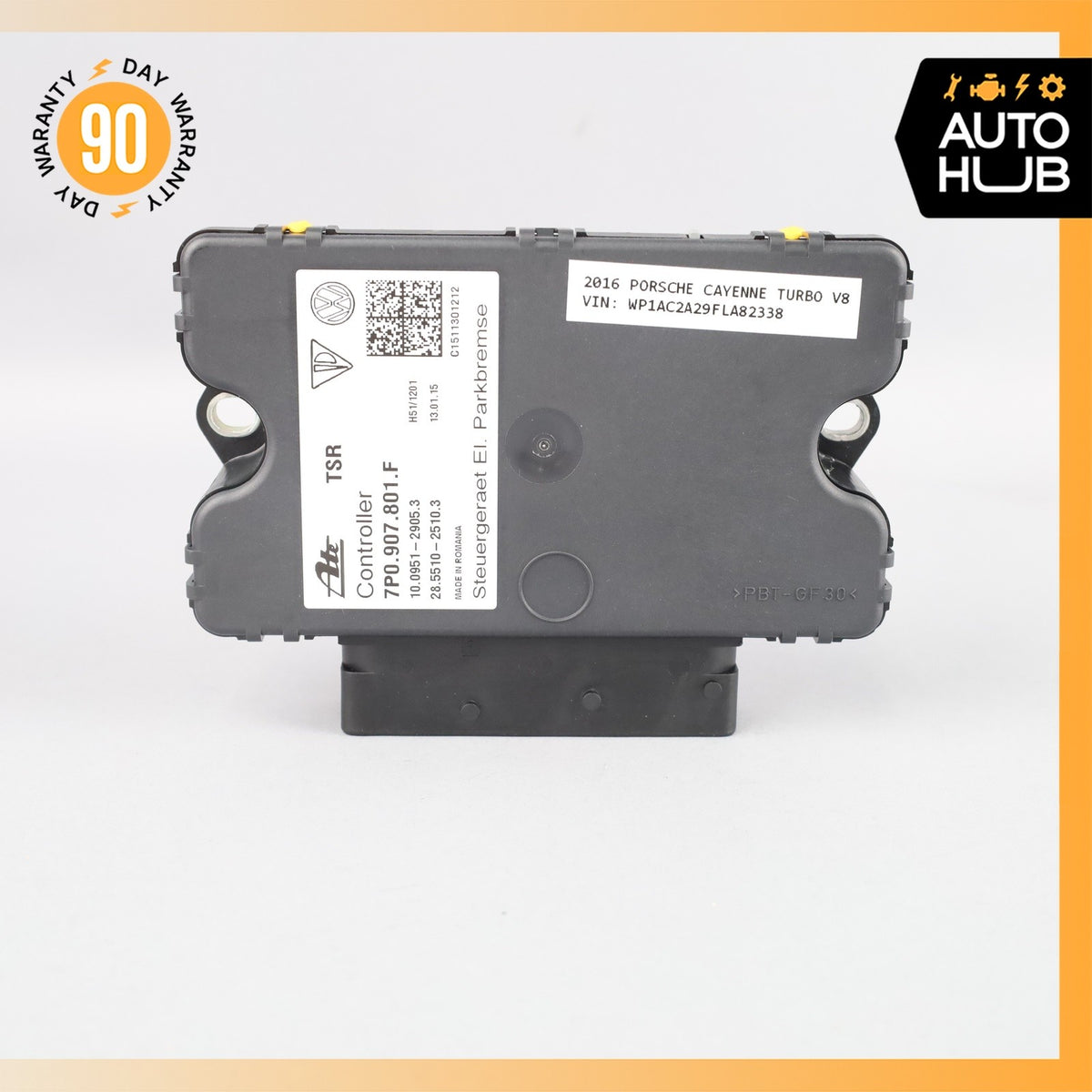 11-18 Porsche Cayenne 958 Electronic Parking Brake Control Module 7P0907801F OEM - photo 8