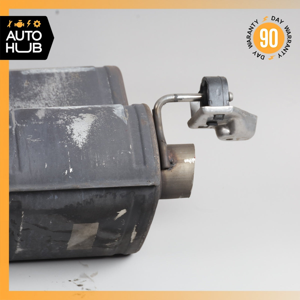 Maserati Quattroporte SQ4 M156 Exhaust Muffler Left Driver Side w/ Valve OEM 32k - photo 6