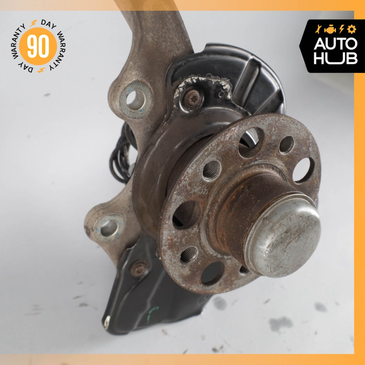 07-14 Mercedes W221 S550 S63 Front Right Wheel Carrier Spindle Knuckle Hub OEM - photo 7