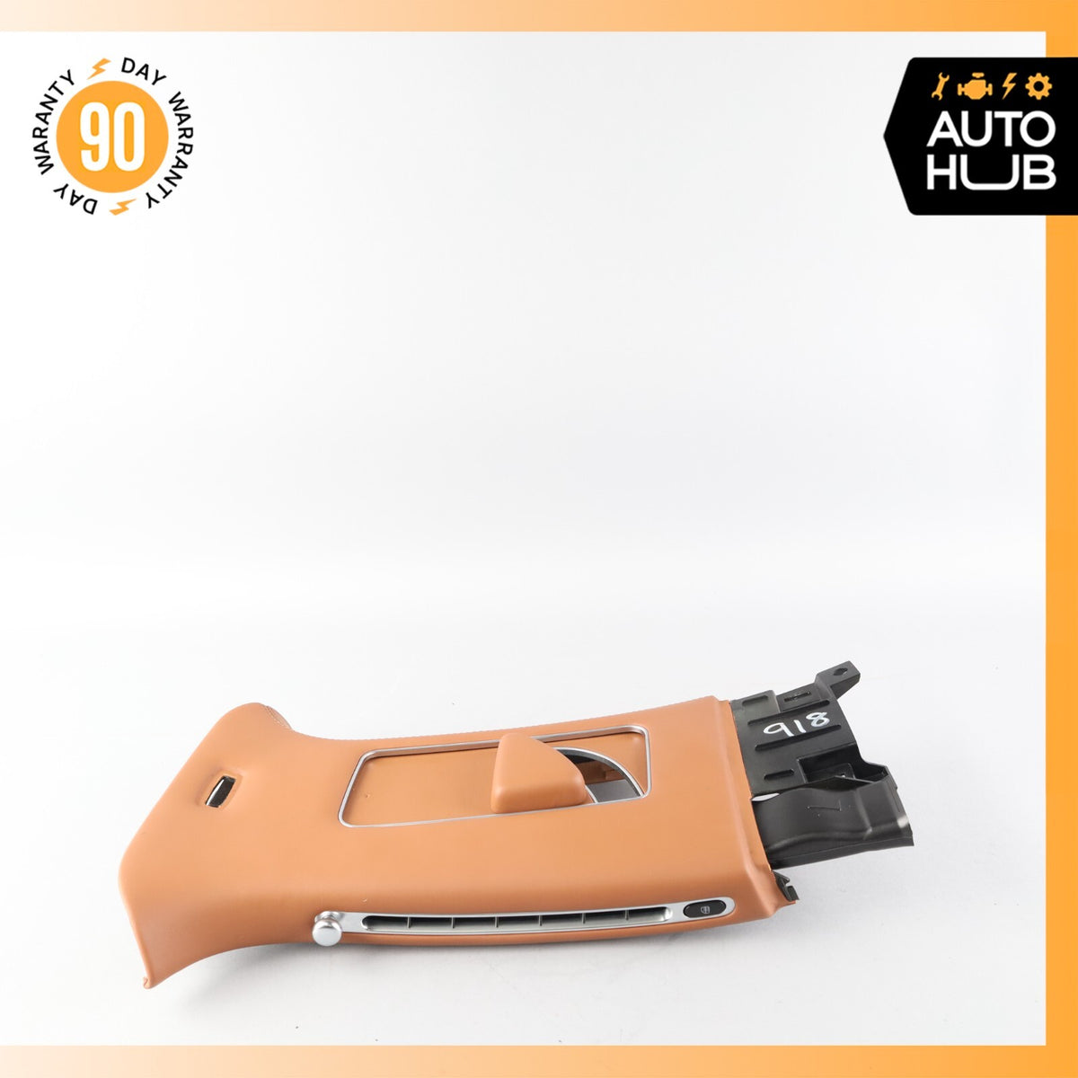 Bentley Continental Flying Spur Left Side Upper B-Pillar Cover Trim OEM 58k - photo 10