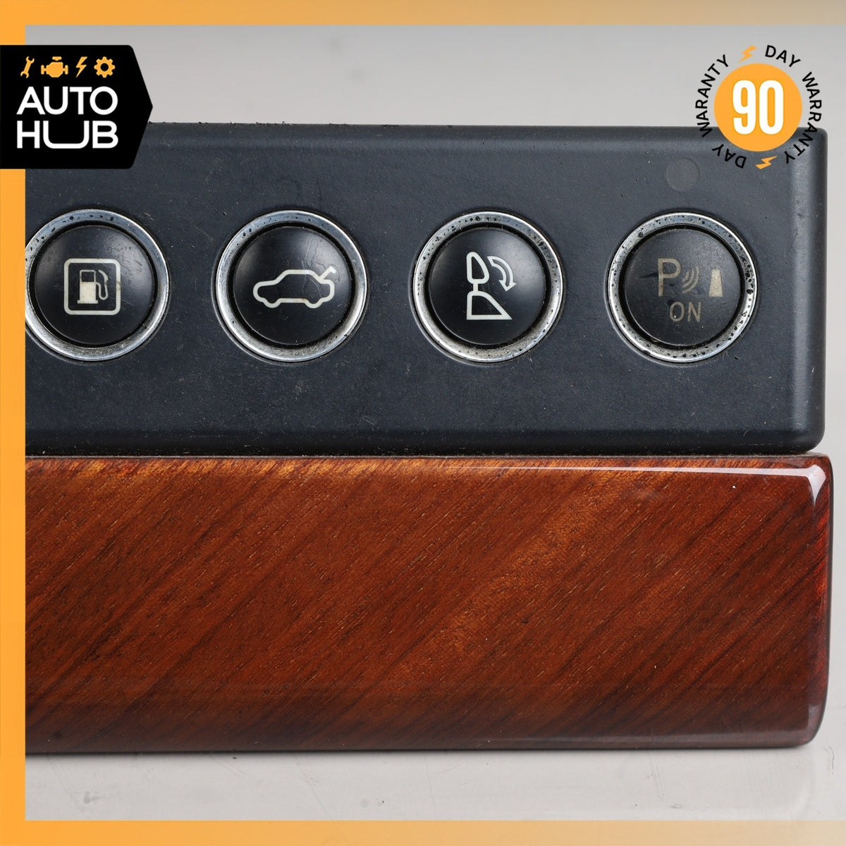 03-13 Maserati Quattroporte M139 Headlight Control Switch Module w/ Trim OEM 84k - photo 3