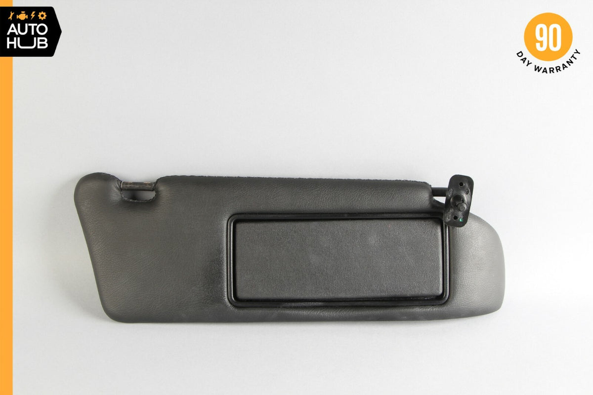 93-99 Mercedes W140 S500 Coupe Right Passenger Side Sun Visor Sunvisor Black OEM - photo 1
