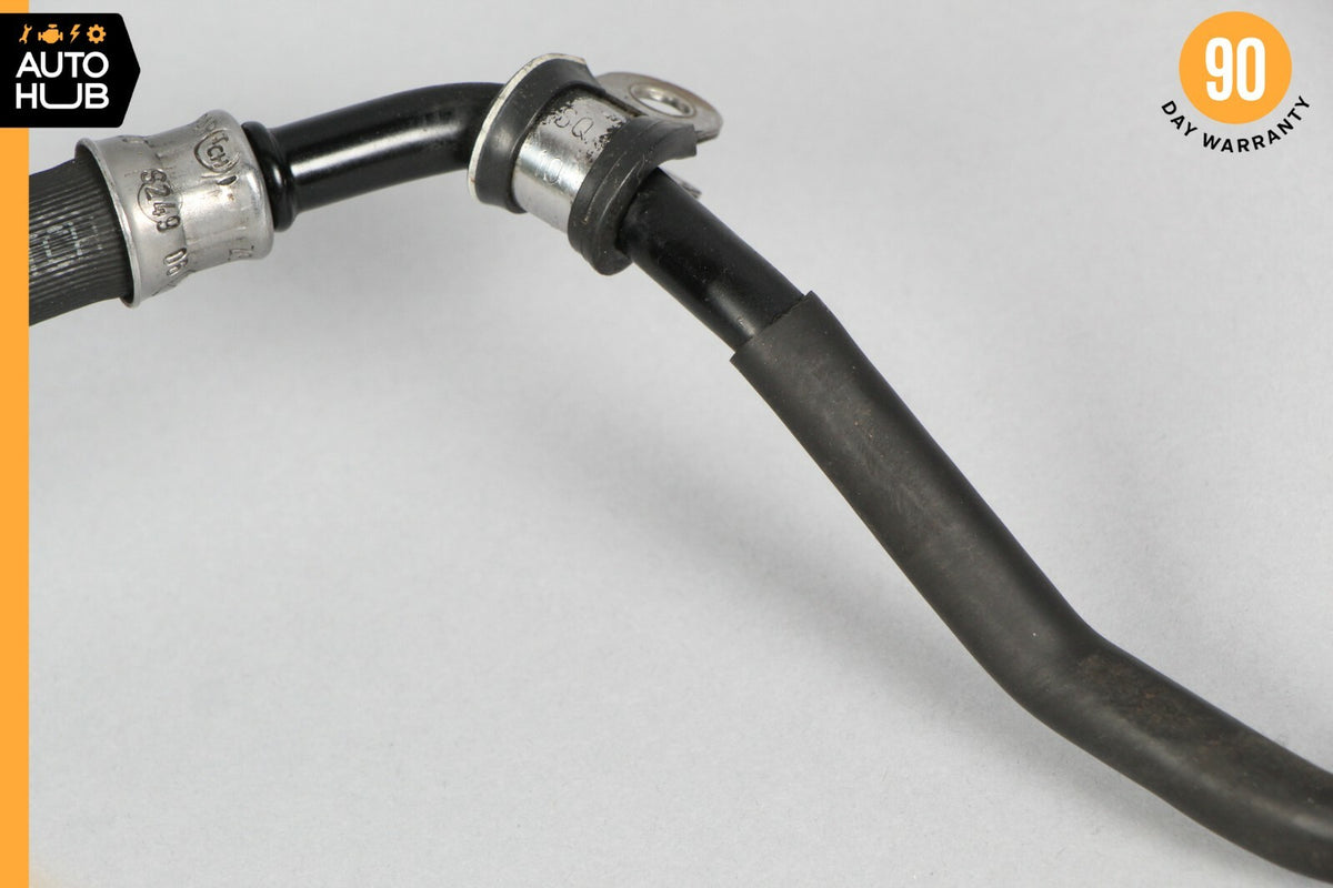 07-08 Mercedes W211 E320 CDI Transmission Oil Cooling Hose Line Left 6421804330 - photo 4