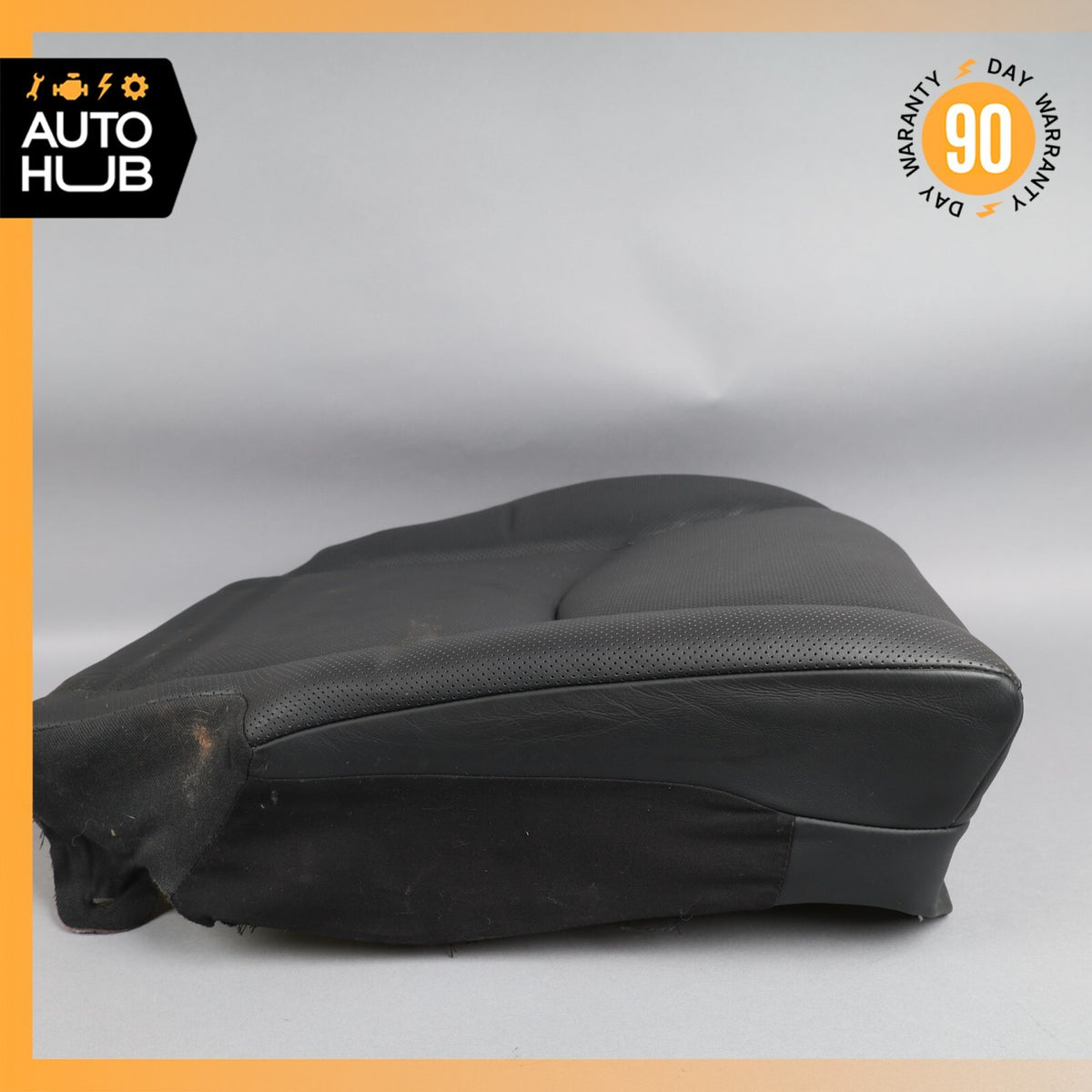 03-06 Mercedes W220 S600 Rear Left Side Lower Bottom Seat Cushion Black OEM - photo 8