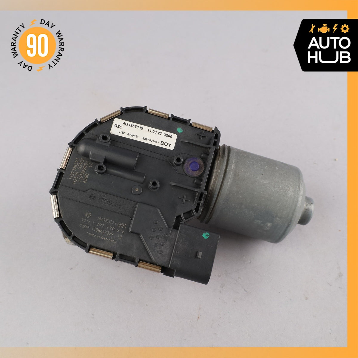 Audi 4G8 A7 S7 Front Windshield Wiper Adjustment Motor 4G1955119 OEM - photo 1