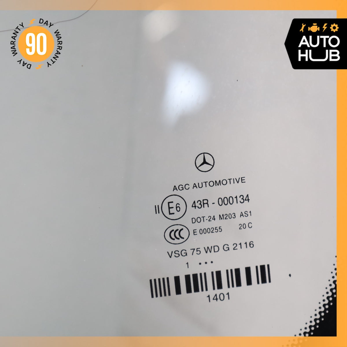11-17 Mercedes W207 E550 E350 Convertible Front Windshield Window Glass OEM 78k - photo 9