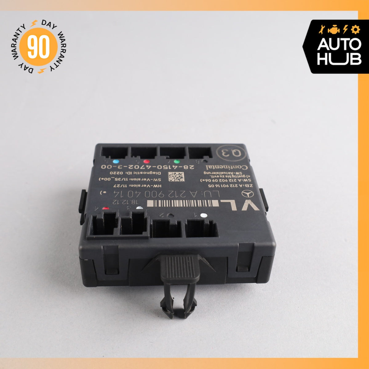 08-18 Mercedes W207 E350 CLS550 Front Left Driver Side Door Control Module OEM - photo 3