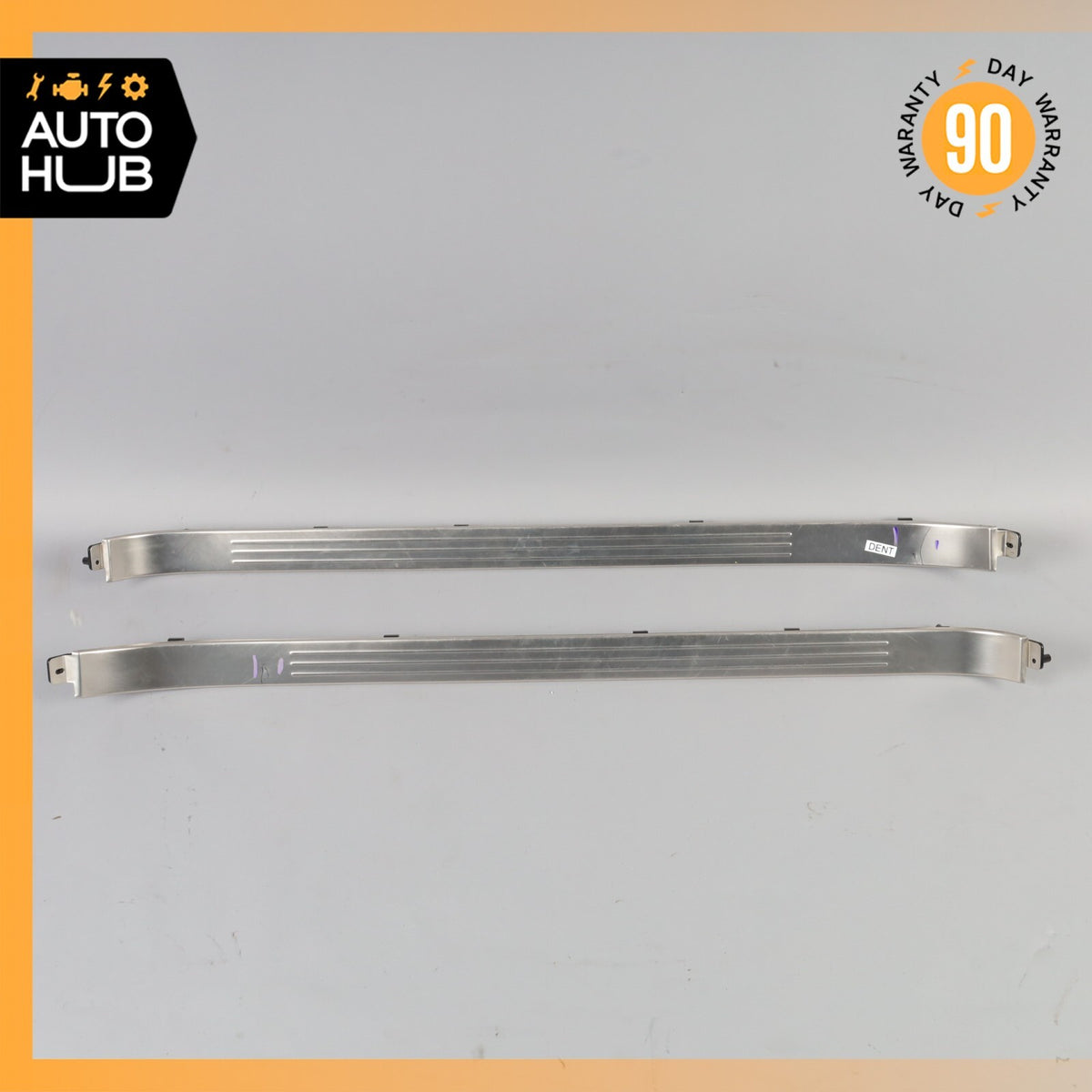 03-12 Bentley Continental GT GTC Left & Right Side Door Step Sill Sills OEM - photo 1
