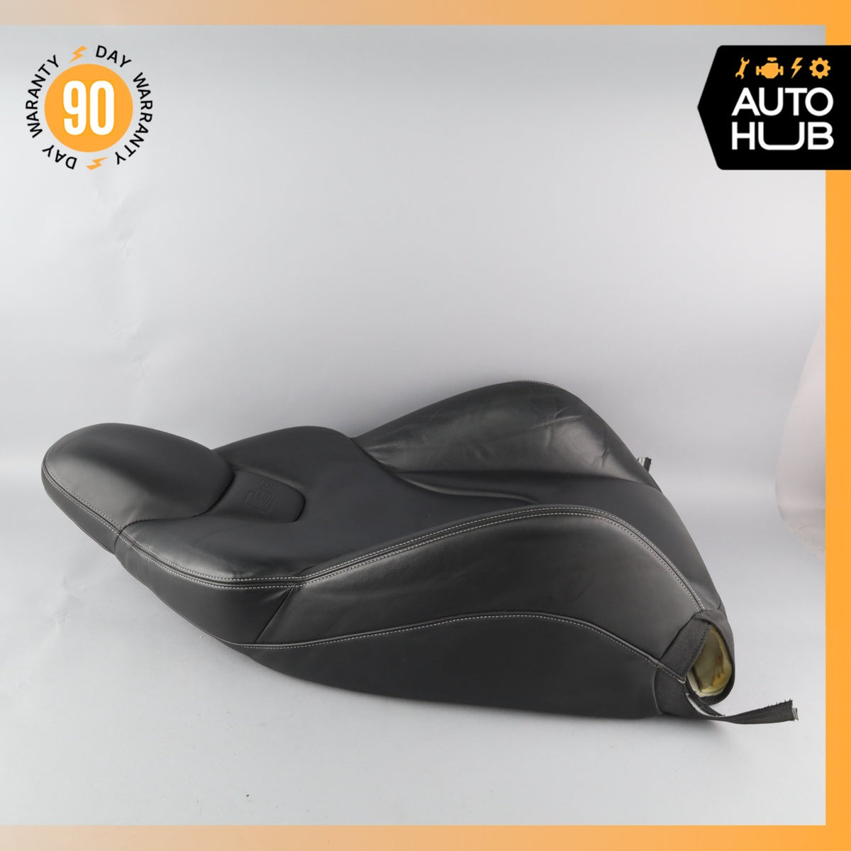 13-17 Audi S5 Convertible Front Left Top Upper Seat Cushion Nappa Black OEM - photo 17