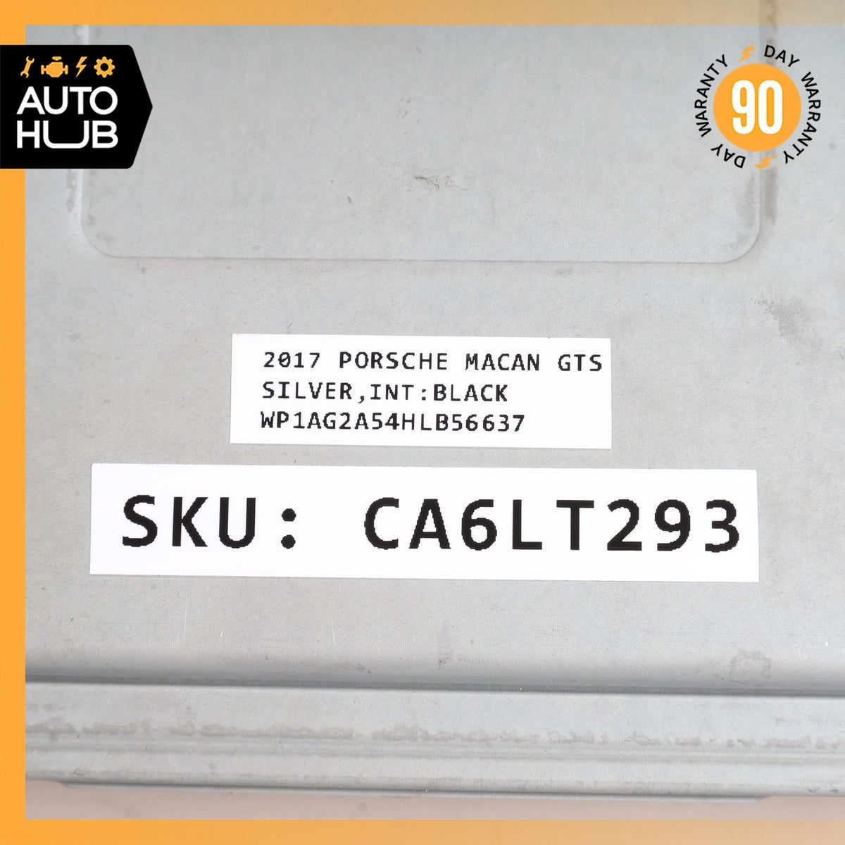 15-18 Porsche Macan 95B Turbo S Engine Motor Control Module ECU ECM DME OEM 44k - photo 11