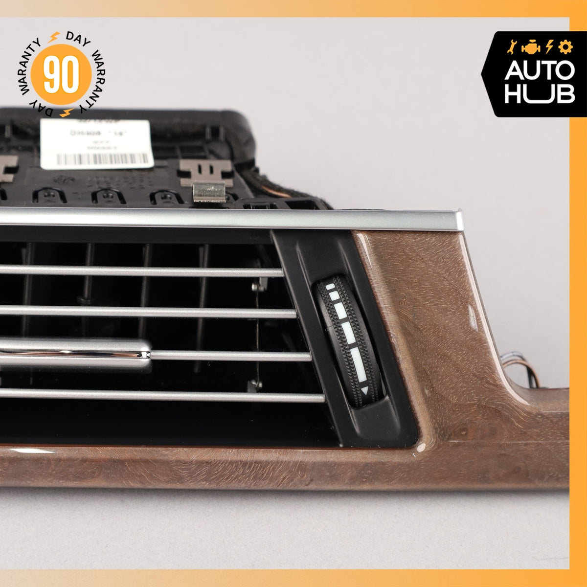 10-13 Mercedes W212 E350 Dashboard Dash AC A/C Air Vent Left Trim Wood OEM 48k - photo 4