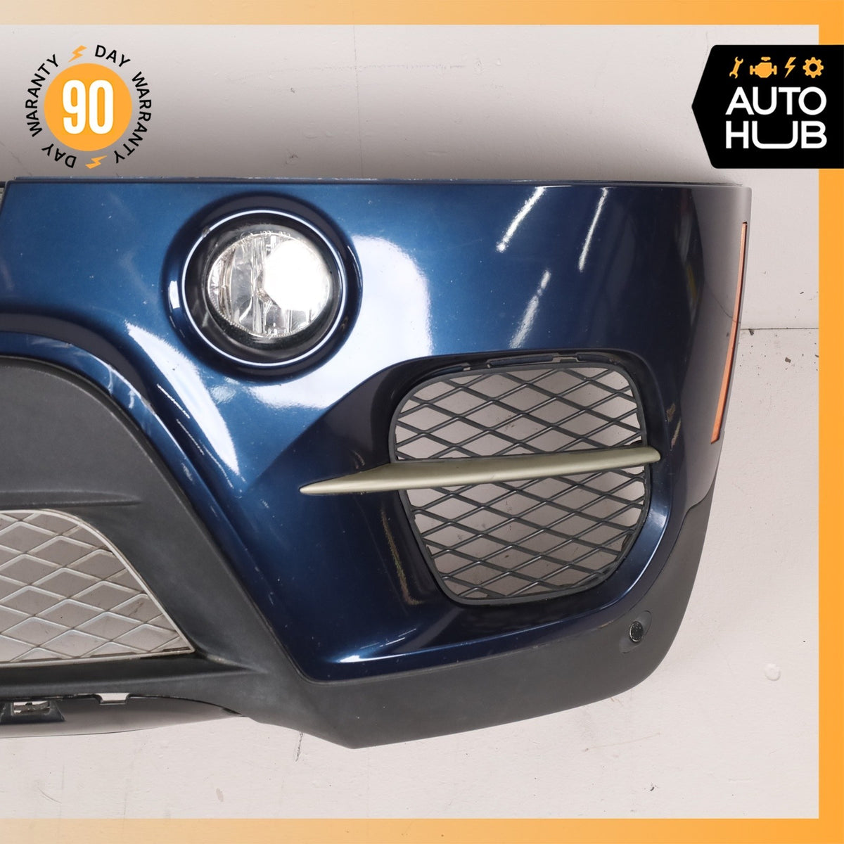 11-13 BMW E70 X5 Sport Front Bumper Cover Assembly Blue Aftermarket - photo 6
