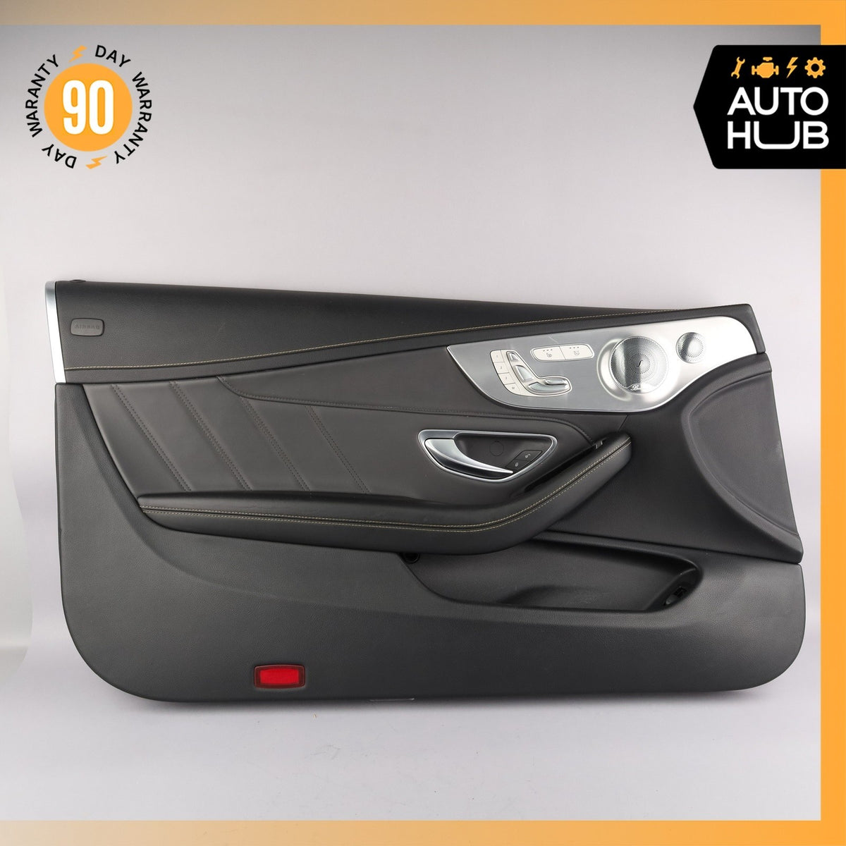 17-23 Mercedes W205 C63 AMG C300 Front Left Side Interior Door Panel OEM 43k - photo 2