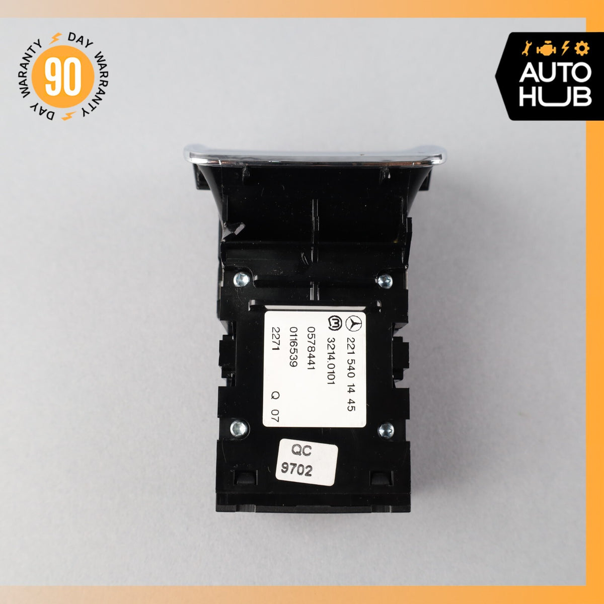 07-14 Mercedes W221 S550 CL550 Electronic Parking Button Switch 2215401445 OEM - photo 7