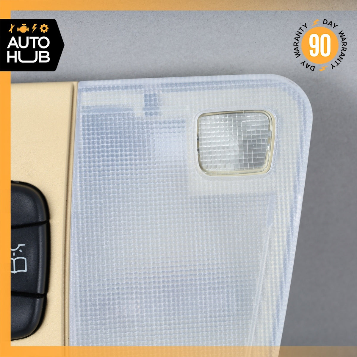 98-03 Mercedes W210 E430 E55 AMG CLK430 Front Overhead Dome Light Lamp Beige OEM - photo 4