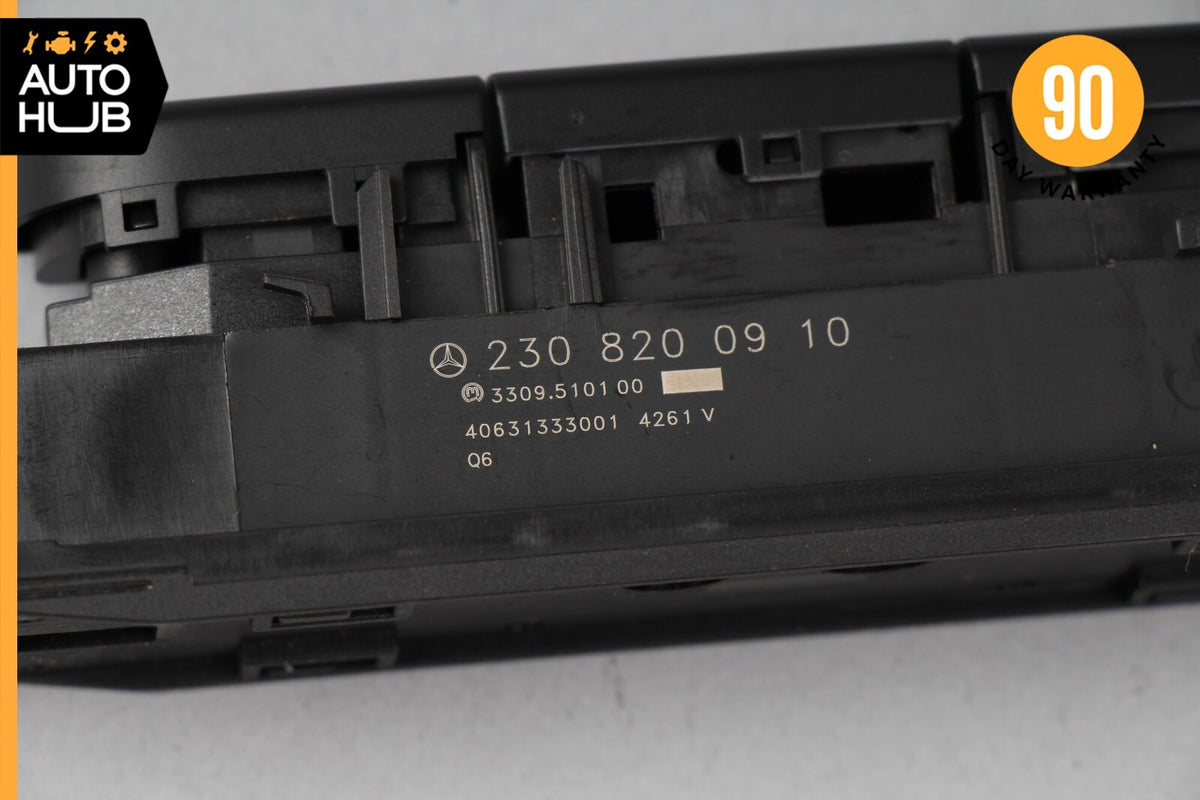 Mercedes R230 SL500 SL55 AMG Center Console ESP Switch Control Button OEM - photo 9