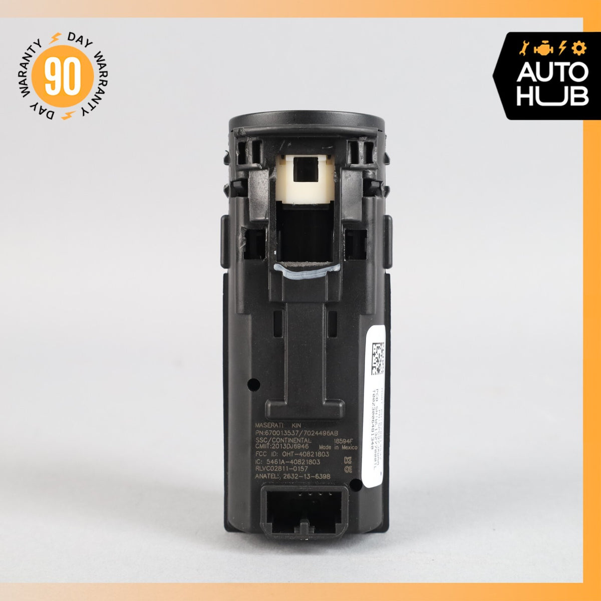14-20 Maserati Quattroporte M156 S Q4 Push Start Ignition Button 670013537 OEM - photo 8