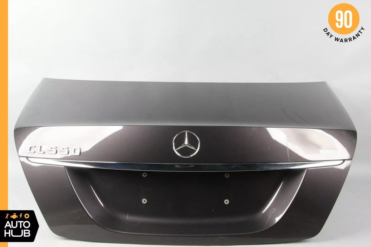 07-10 Mercedes W216 CL550 CL63 AMG Trunk Lid Panel Assembly Gray OEM - photo 2