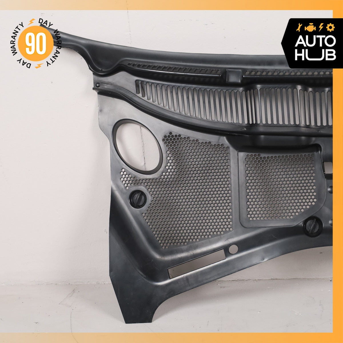 03-13 Bentley Continental GTC GT Front Windshield Cowl Panel Trim Cover OEM 43k - photo 3