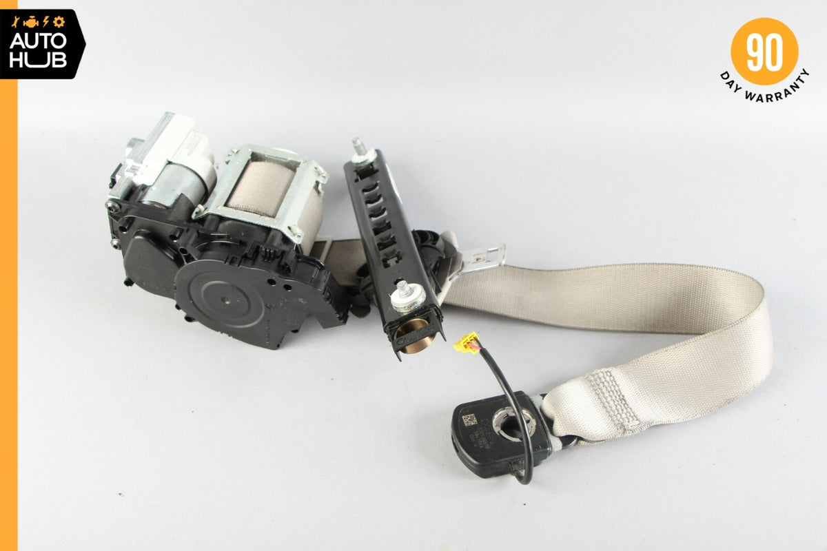 10-13 Mercedes W221 S550 S400 Front Right Passenger Side Seat Belt Gray OEM - photo 1