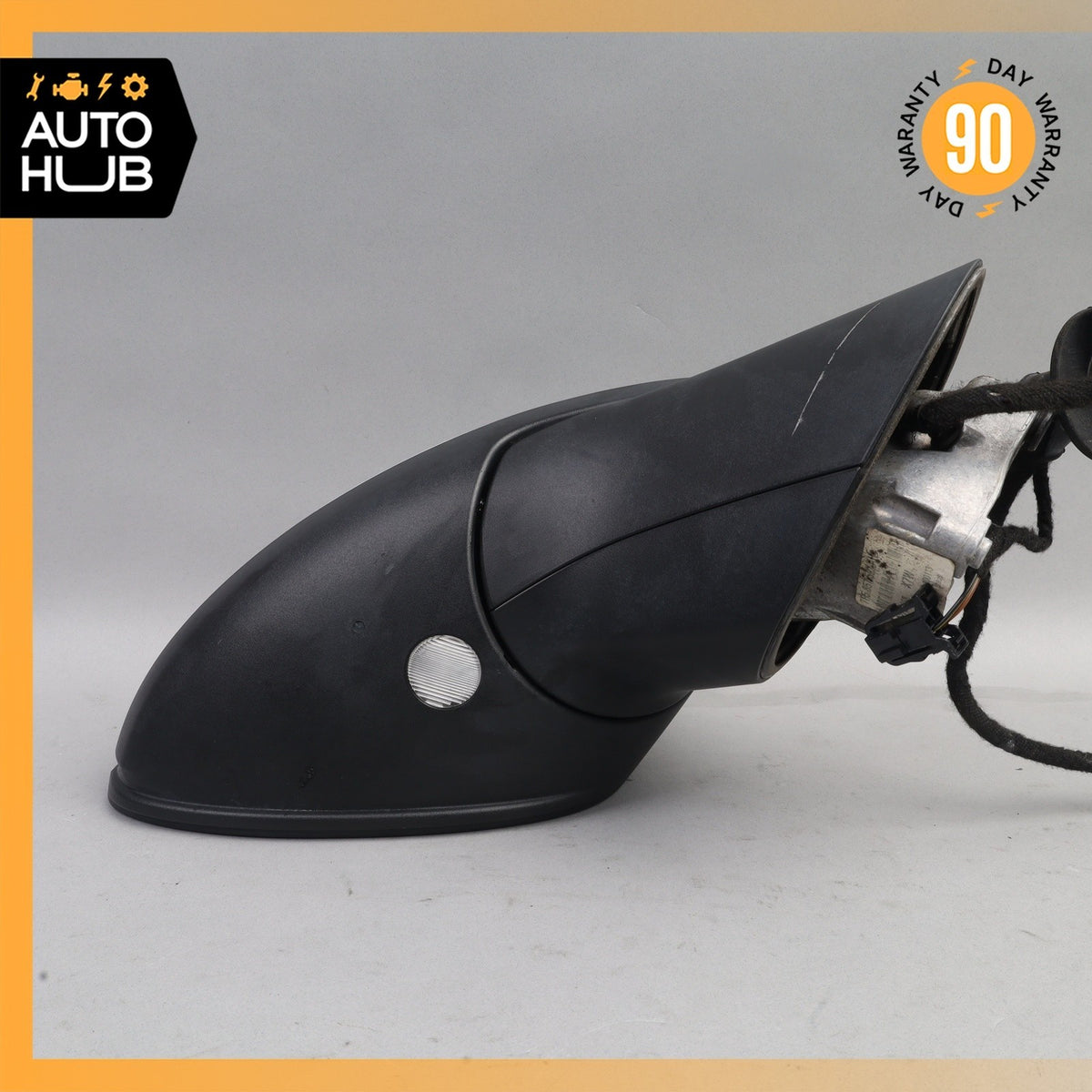 11-14 Porsche Cayenne 958 Right Passenger Side Rear View Door Mirror Silver OEM - photo 9