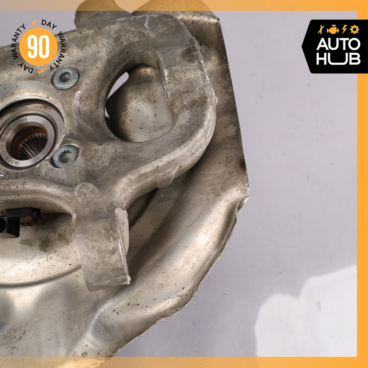 11-18 Porsche Cayenne 958 Turbo Front Left Side Knuckle Spindle OEM 92k - photo 13