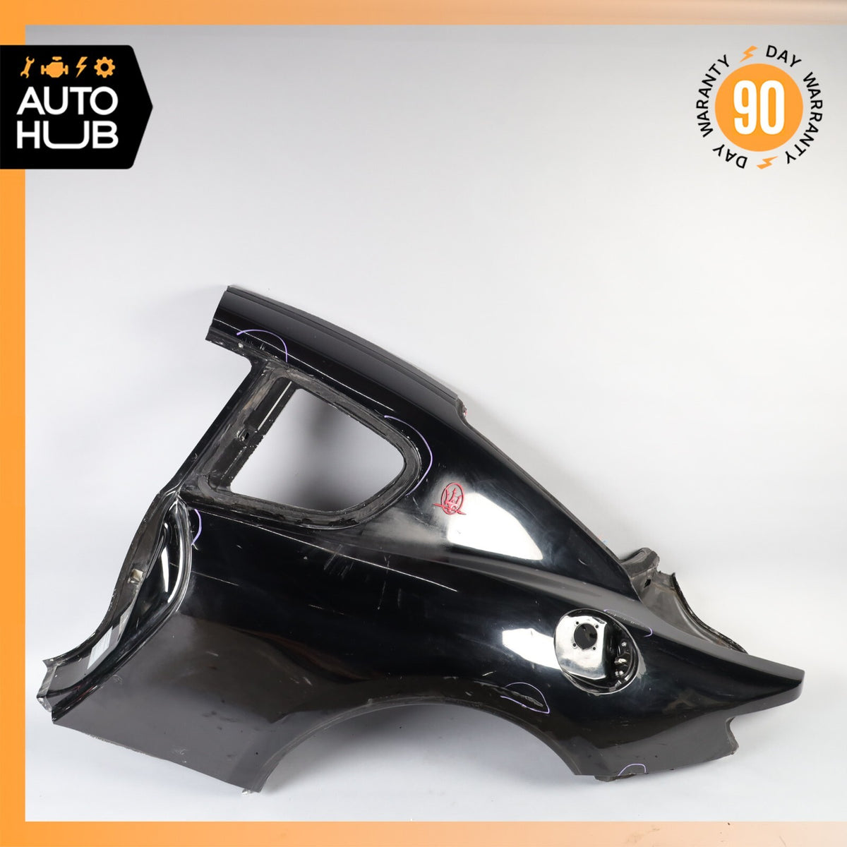 08-18 Maserati GranTurismo M145 Rear Left Driver Side Quarter Panel Cut OEM - photo 1