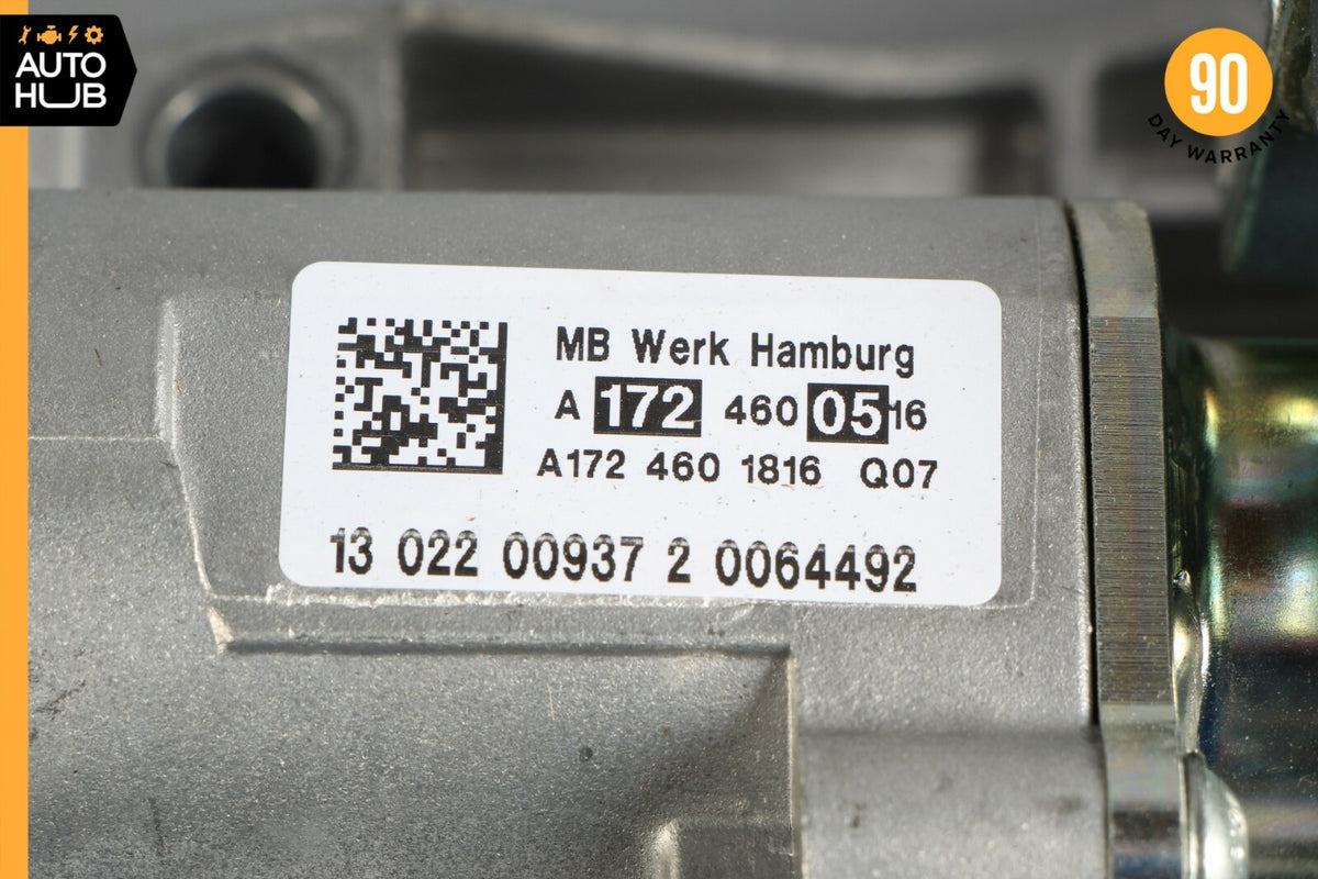 12-20 Mercedes R172 SLK250 SLC300 Steering Wheel Column 1724600516 OEM 17k - photo 12